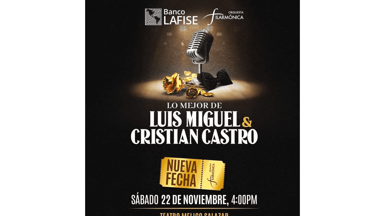 Orquesta Filarmónica Luis Miguel Cristian Castro Melico Salazar