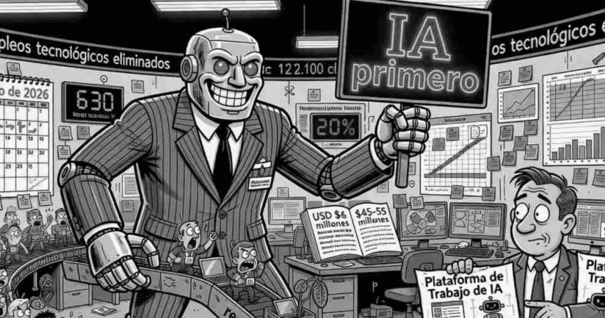 El lado oscuro de la inteligencia artificial: El drástico recorte laboral que sacude a la industria del software