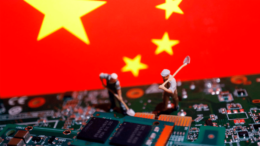 Fábrica de chips en China con maquinaria y equipamiento nacional en primera línea de producción