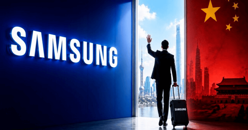 Samsung reduce su presencia de teléfonos en China por baja demanda