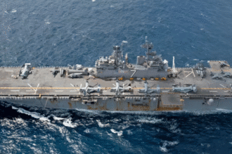 Escuadrón anfibio Estados Unidos Venezuela – USS Iwo Jima en operación
