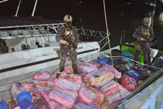 Guardacostas CR intercepta narcolancha en Golfo Dulce