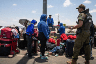 Imagen de emergencia migratoria Perú en frontera sur