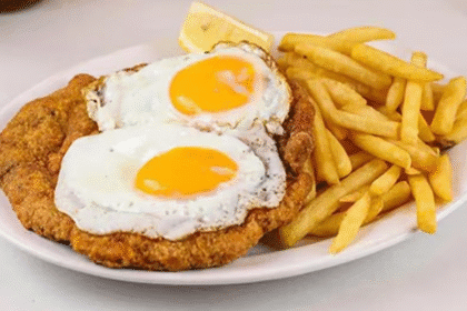 Plato con frituras mostrando daños de frituras