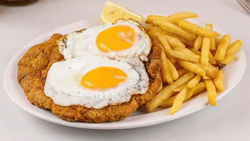 Plato con frituras mostrando daños de frituras