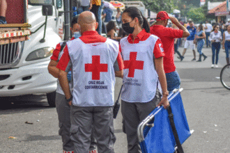 Cruz Roja con puestos de atención y ambulancias en el Festival de la Luz