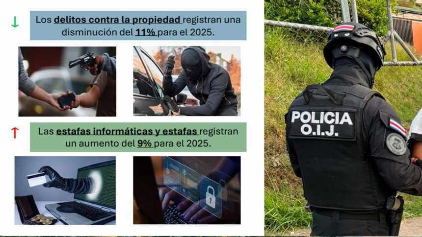 OIJ 2025: estafas y homicidios