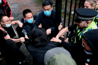 Protesta de China