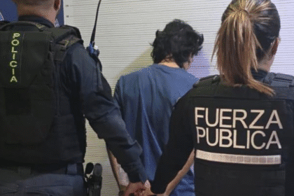 aprehensión de integrante criminal en Pavas Fuerza Pública Los diablos