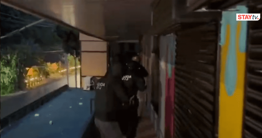 Cóbano: 6 allanamientos y 8 detenidos