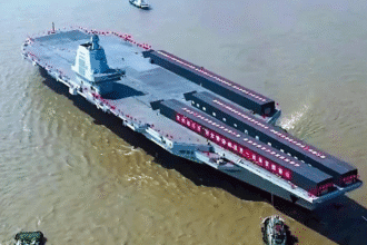 Catapulta electromagnética del portaaviones chino Fujian