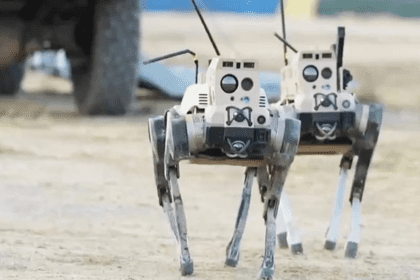 Perros robot: Taiwán estrena su patrulla militar no tripulada