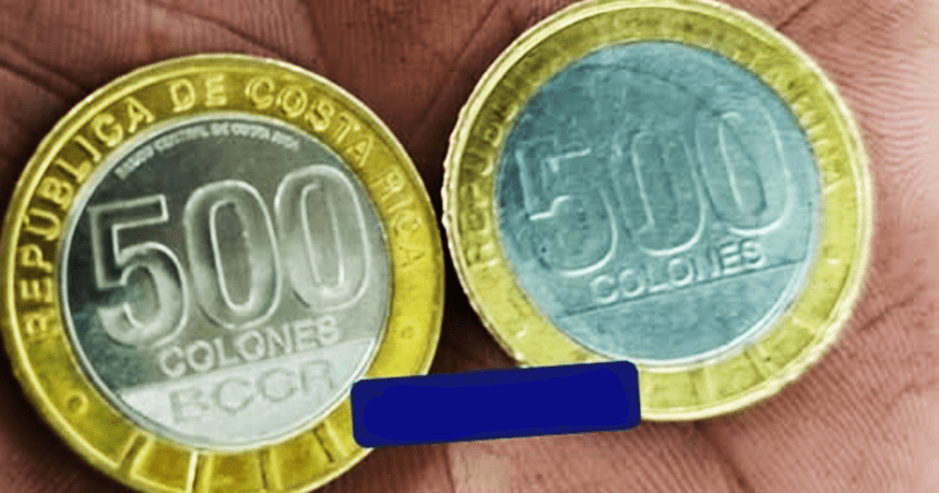 moneda de ₡500