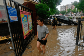 Inundación en China