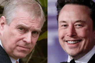 Musk y príncipe Andrés en archivos de Epstein
