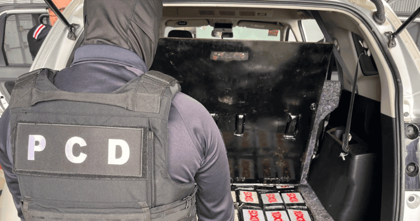 ¡Golpe al narco! Cae guatemalteco con más de 200 kilos de droga en pleno control de carreteras