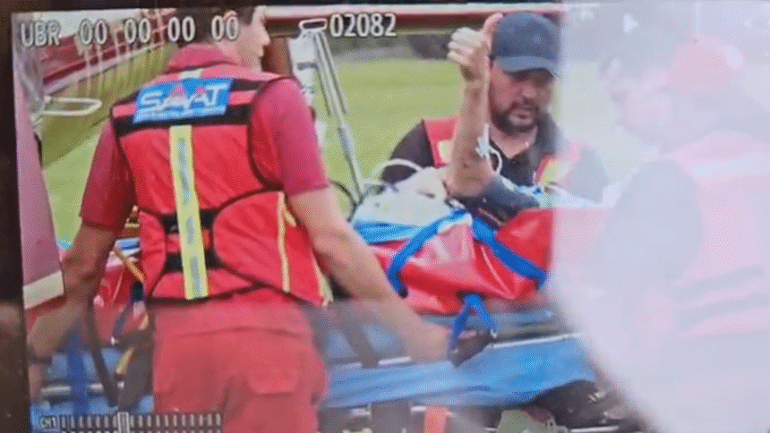 Accidente Eli Feinzaig sobre Ruta 1 en Palmares.