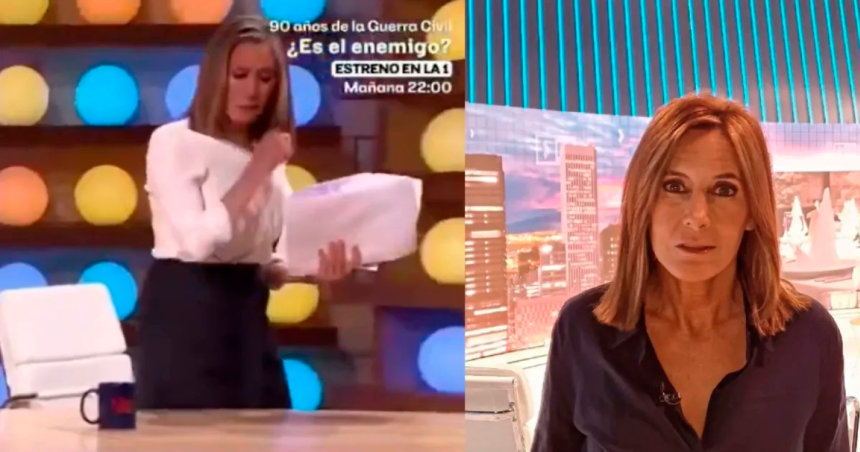El escandaloso momento en que una periodista de RTVE renuncia en directo